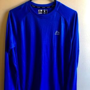 Blue long sleeve shirt
